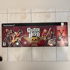 PlayStation 2 - Guitar Hero Aerosmith Limited edition. 2x Guitars